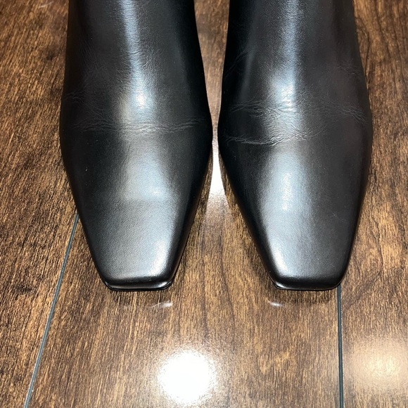 cult gaia leather boot with architectural heel - Picture 7 of 7